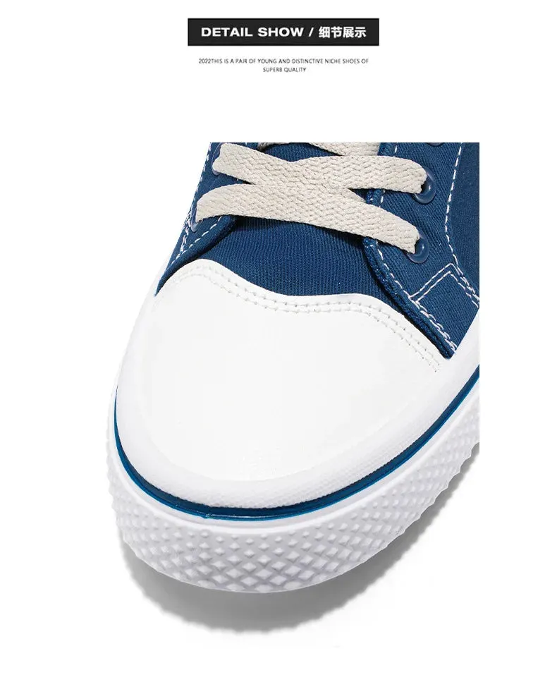 2025 Men's Breathable Canvas Skate Shoes 48 Size