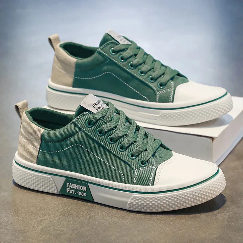 2025 Men's Breathable Canvas Skate Shoes 48 Size