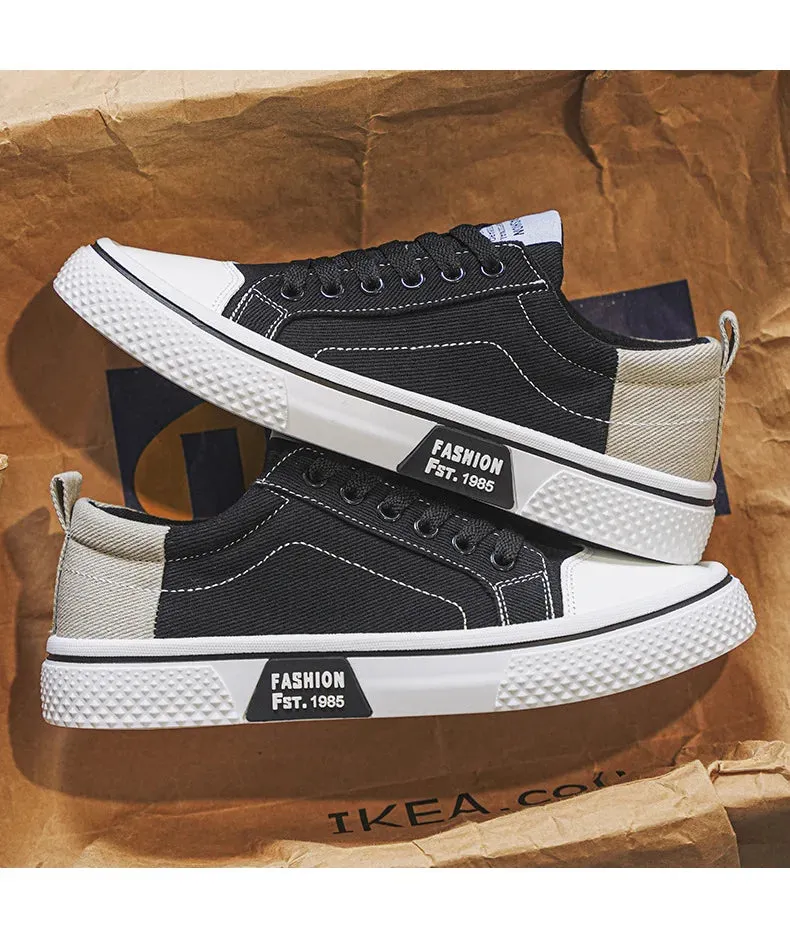 2025 Men's Breathable Canvas Skate Shoes 48 Size