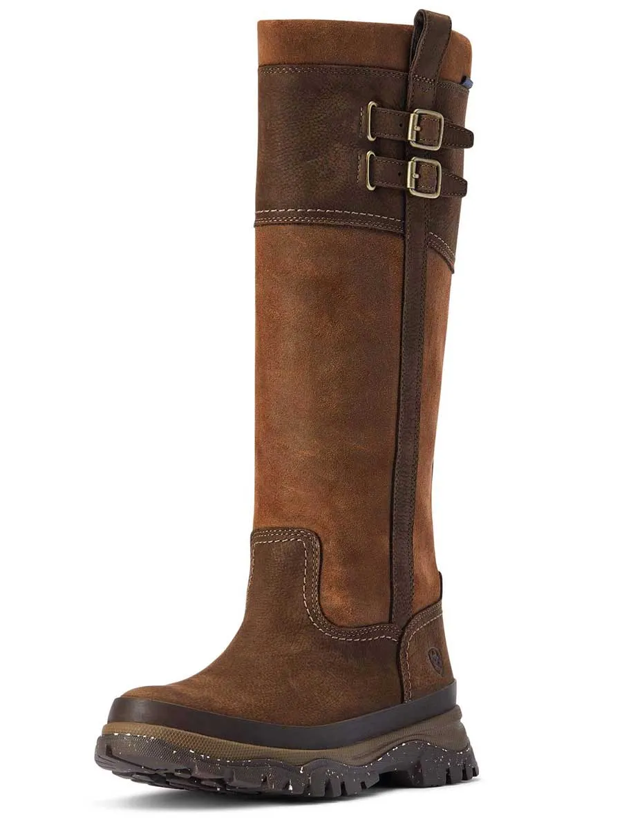 30% OFF ARIAT Moresby Tall Waterproof Boots - Womens - Java Size: UK 6