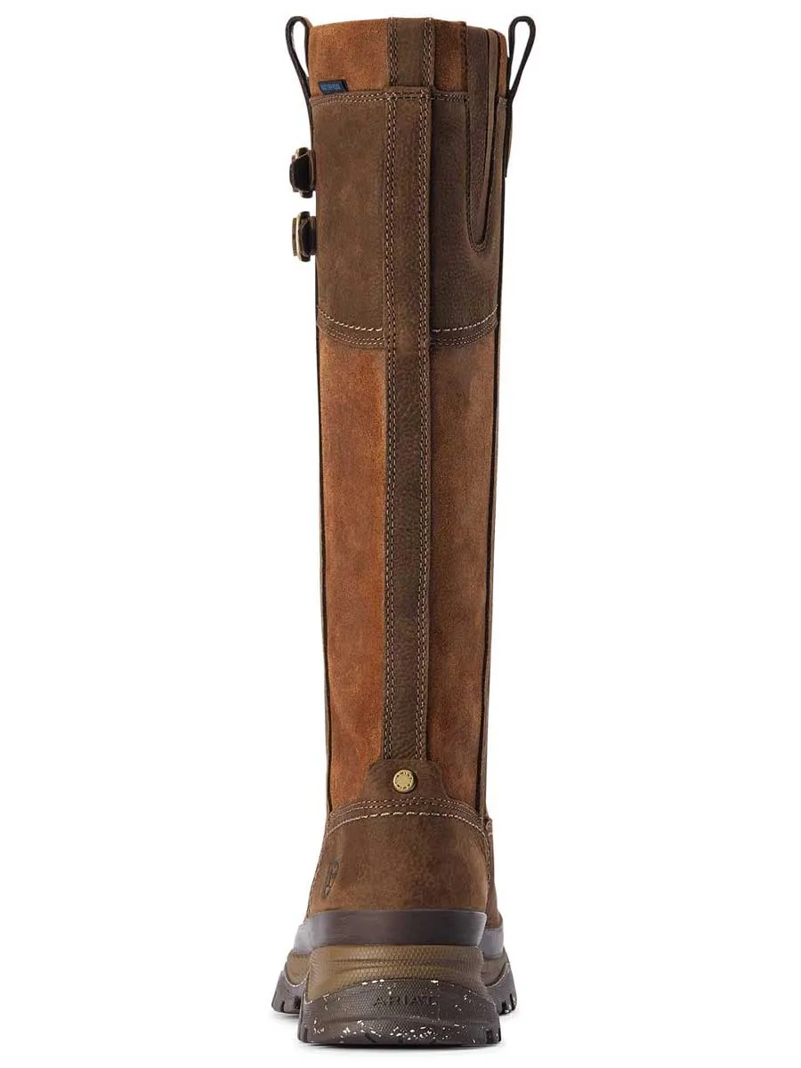 30% OFF ARIAT Moresby Tall Waterproof Boots - Womens - Java Size: UK 6