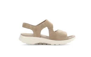 '46.815.30' women's walking rolling sandal - beige