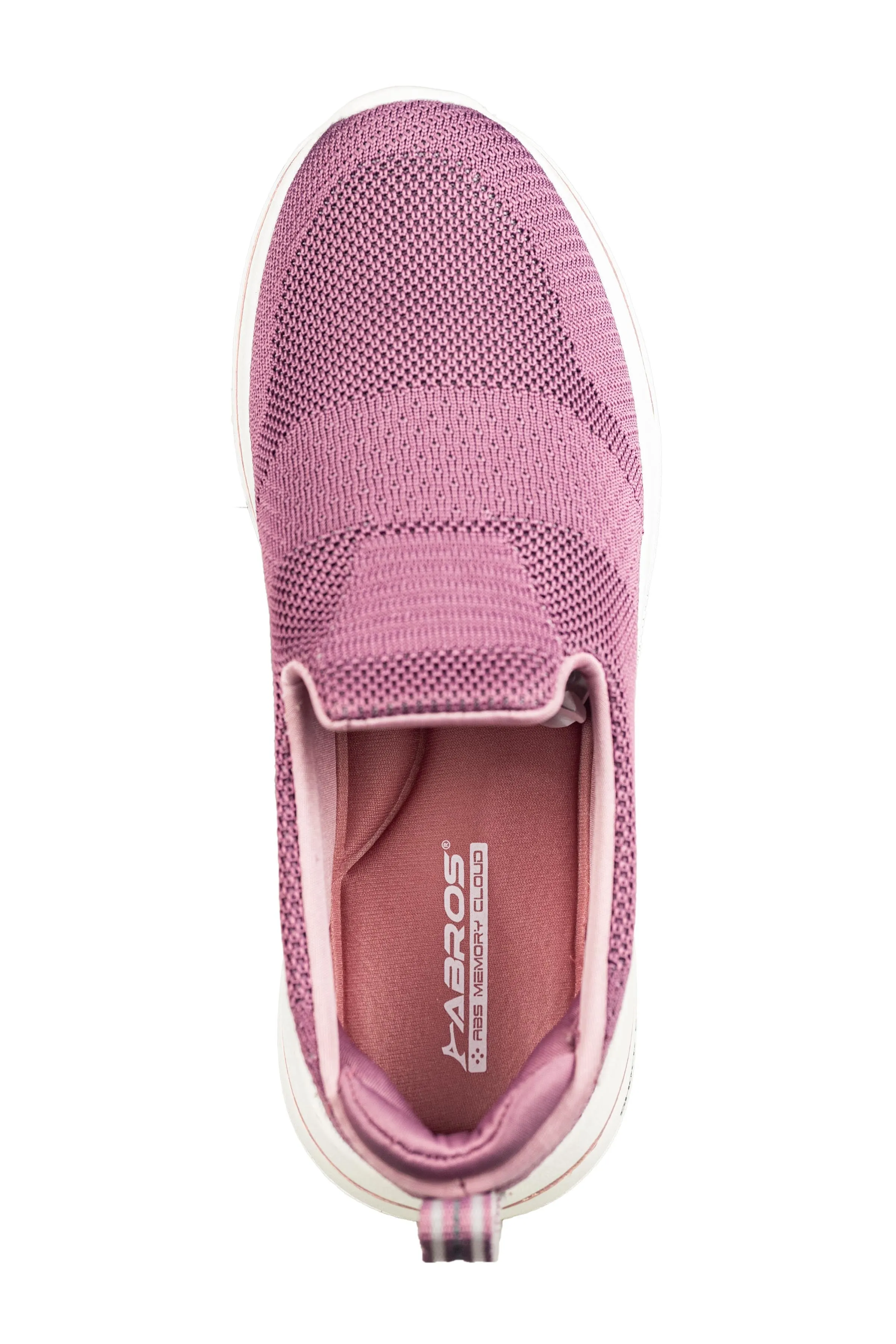 Abros Ladies Mauve / D. Mauve Sports Shoe (Sports Assl 0119 D)