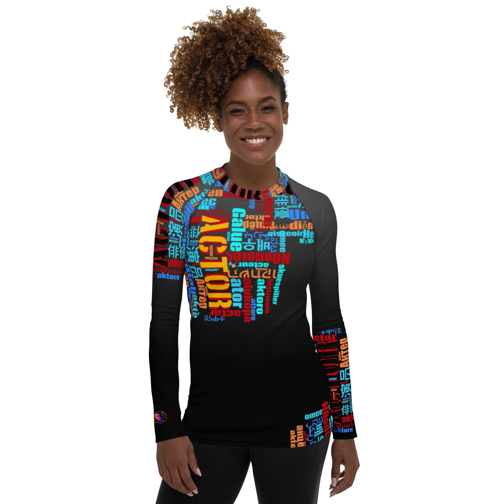 Actor in Languages - Women's Rash Guard