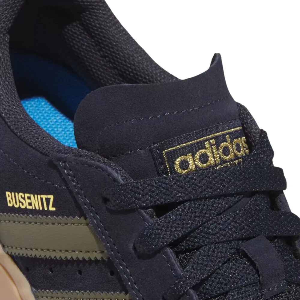 Adidas Skateboarding Busenitz Vulc II Skate Shoes | Legend Ink, Olive Strata & Gold Metallic
