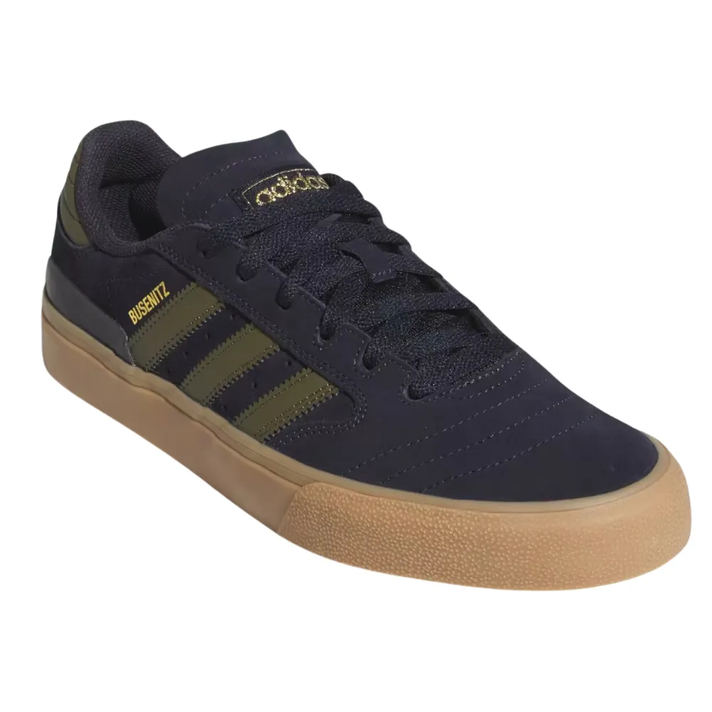 Adidas Skateboarding Busenitz Vulc II Skate Shoes | Legend Ink, Olive Strata & Gold Metallic