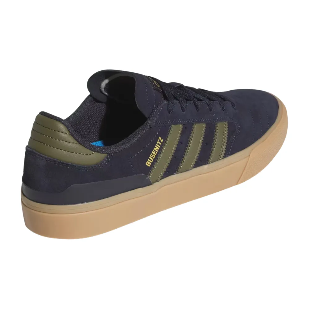 Adidas Skateboarding Busenitz Vulc II Skate Shoes | Legend Ink, Olive Strata & Gold Metallic