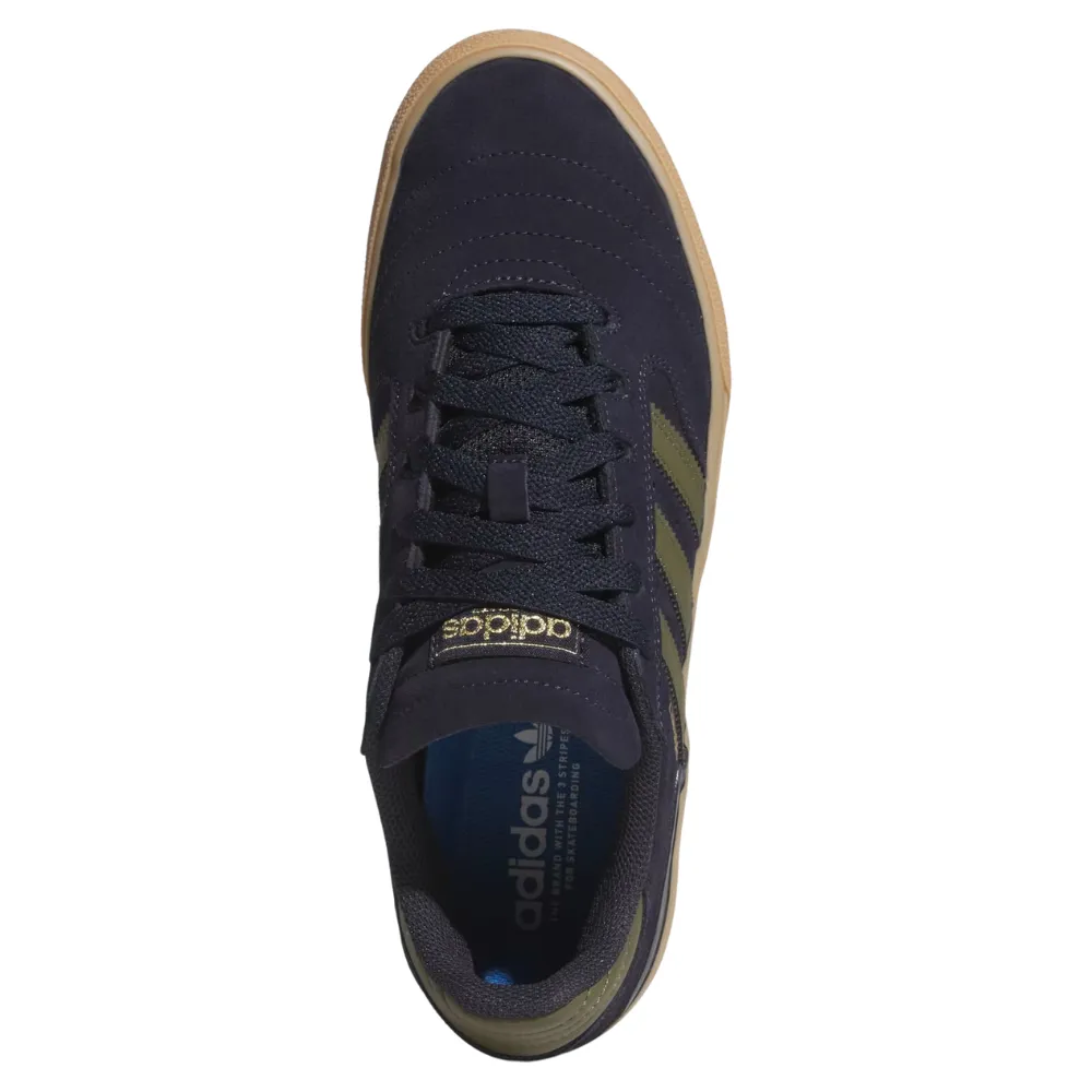 Adidas Skateboarding Busenitz Vulc II Skate Shoes | Legend Ink, Olive Strata & Gold Metallic