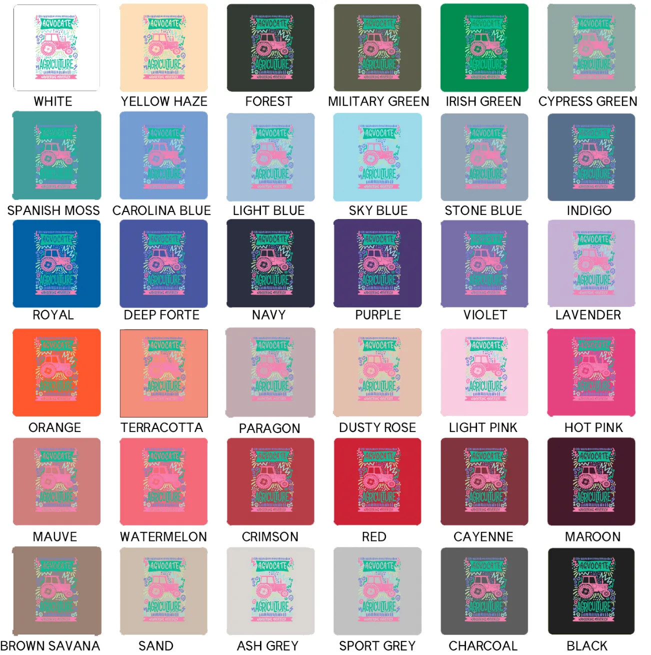 Agvocate Tractor Sketch– Crewneck