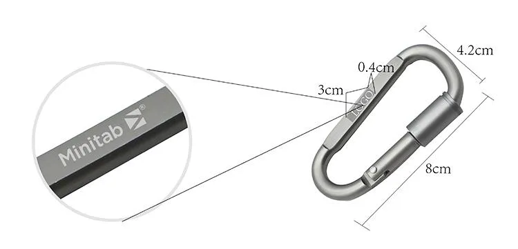 Aluminium Alloy D-Type Carabiner