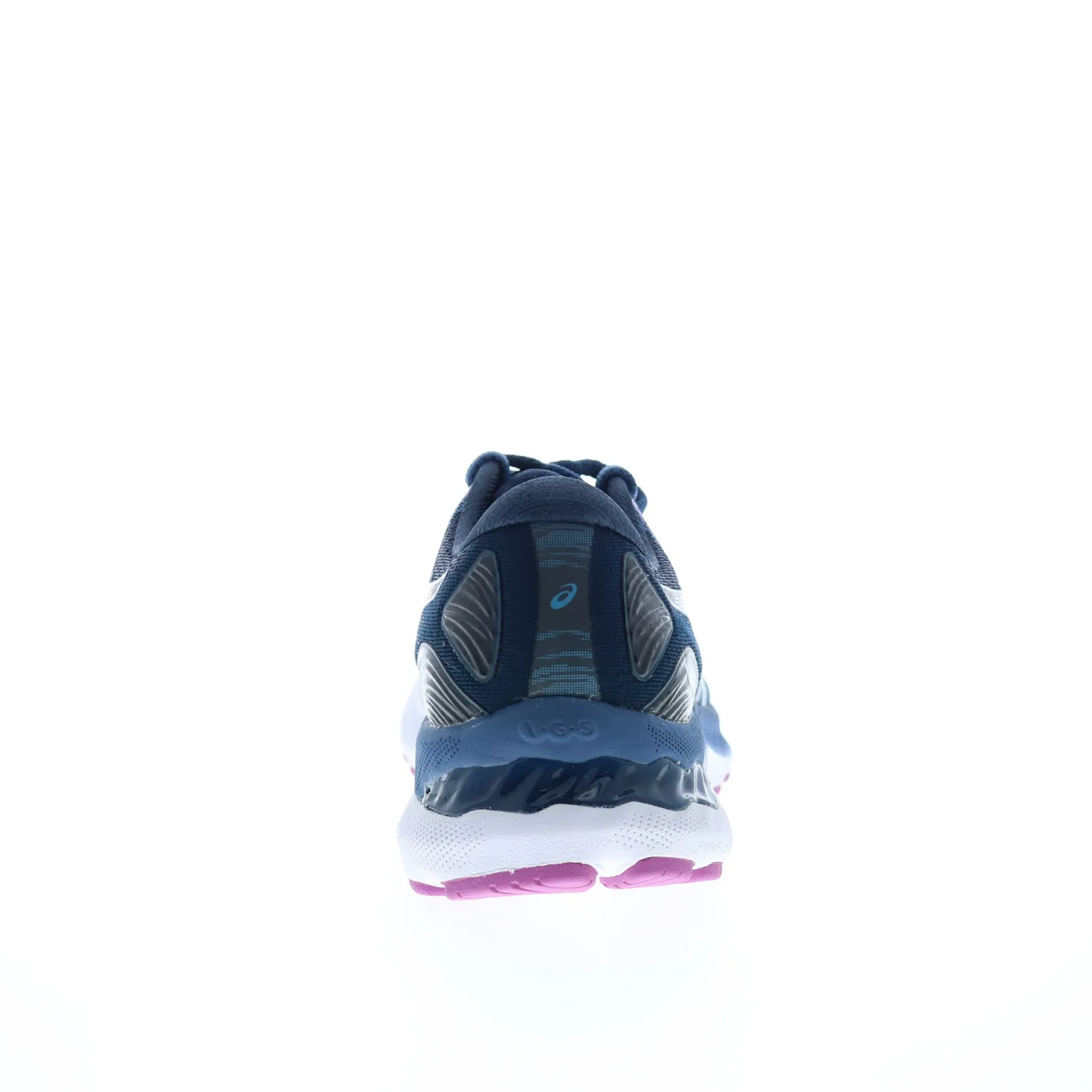 Asics Gel-Nimbus 23 1012A884-402 Womens Blue Wide Athletic Running Shoes