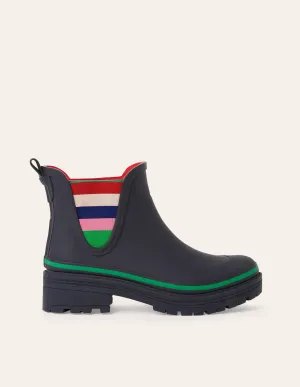 Bamburgh Wellington Boots-Navy
