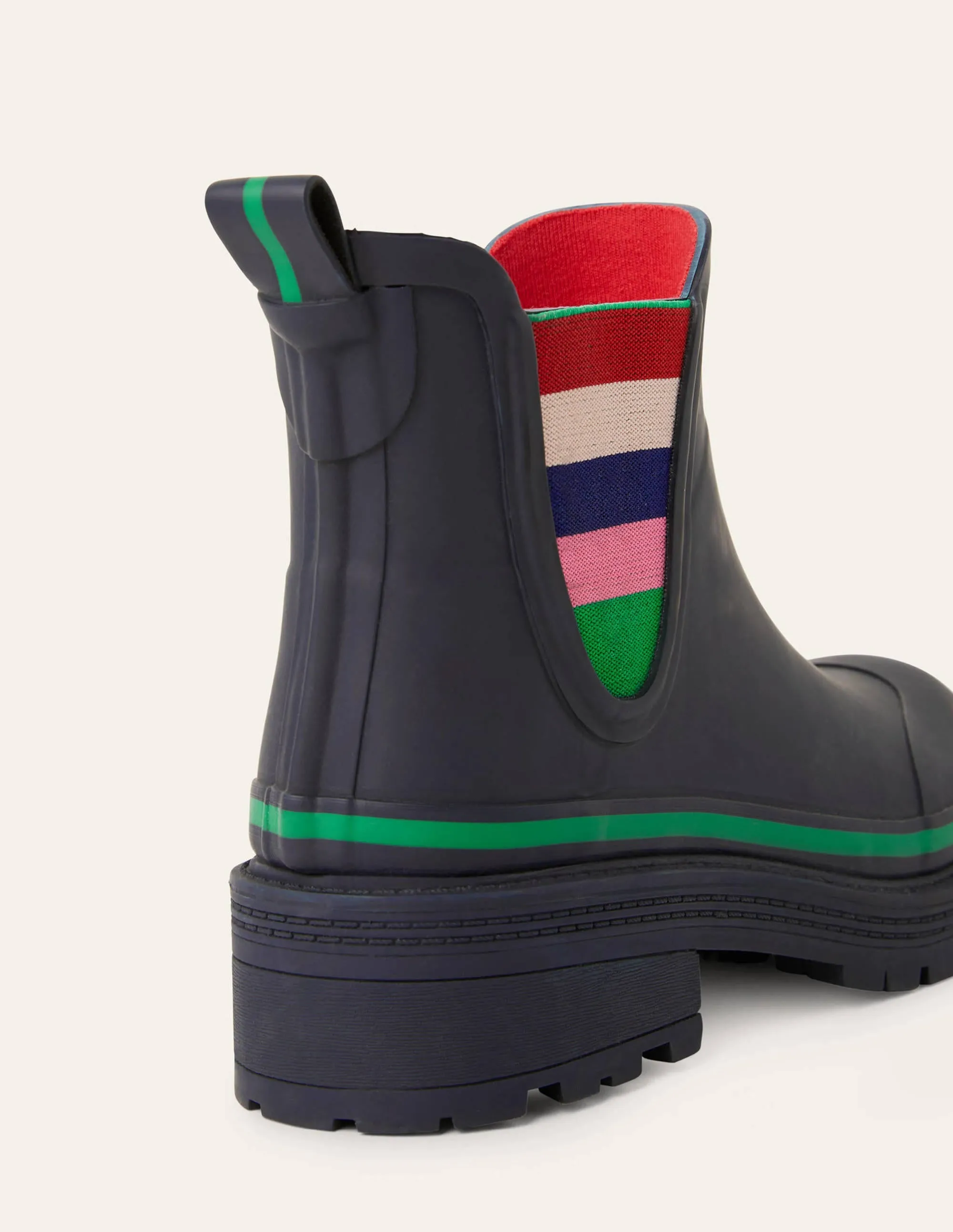 Bamburgh Wellington Boots-Navy