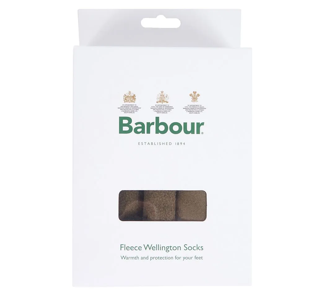Barbour Fleece Wellie Sock