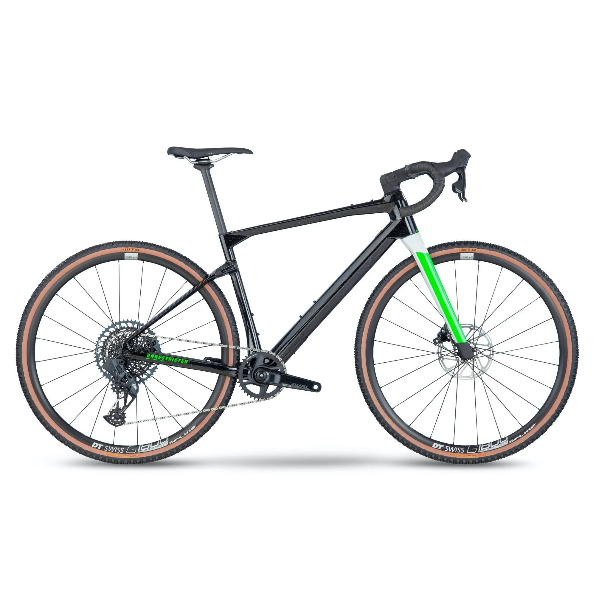 BMC Unrestricted 01 Four Gravel Bike - Speckle Black