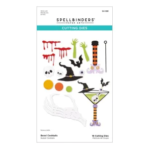 Boos! Cocktails Cutting Dies Spellbinders S4-1381