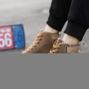 Brit-Casual High-Top Men’s Sneakers
