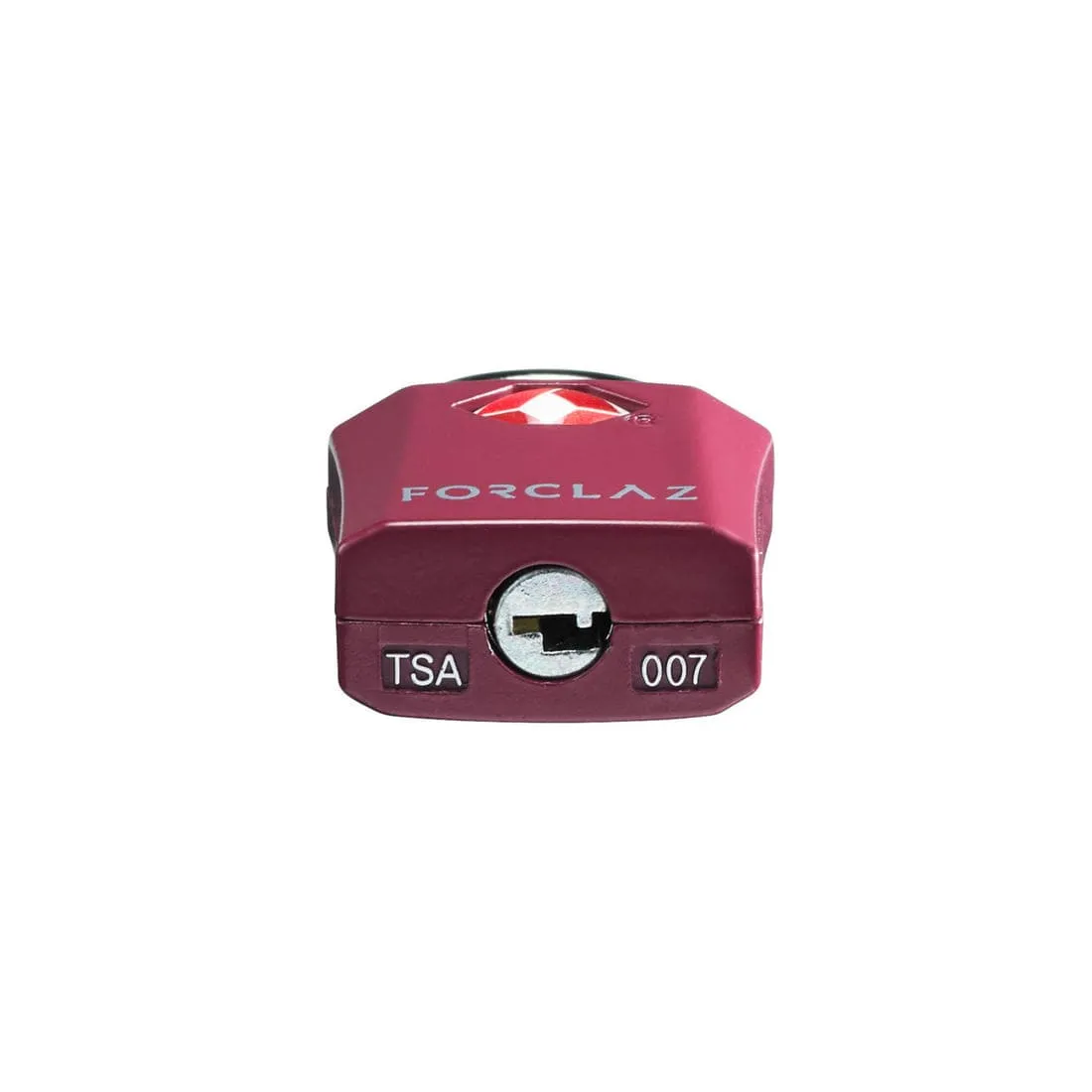 Cadenas à clés de trekking voyage TRAVEL TSA noir x2