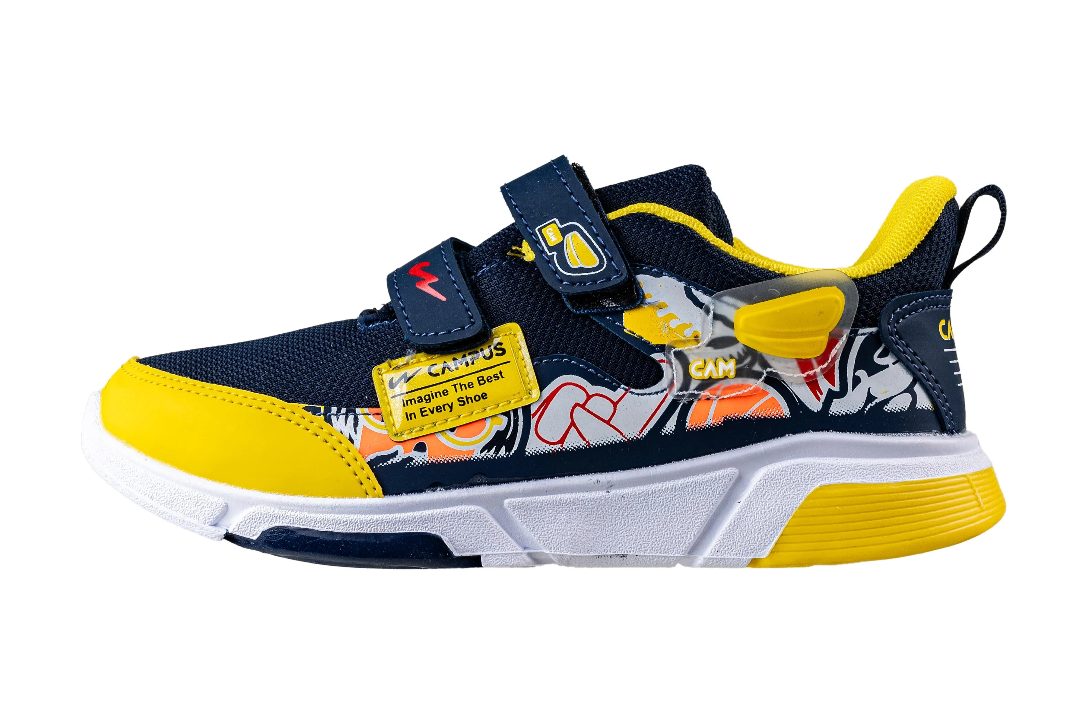 Campus Children Blue / Lemon Sports Shoe