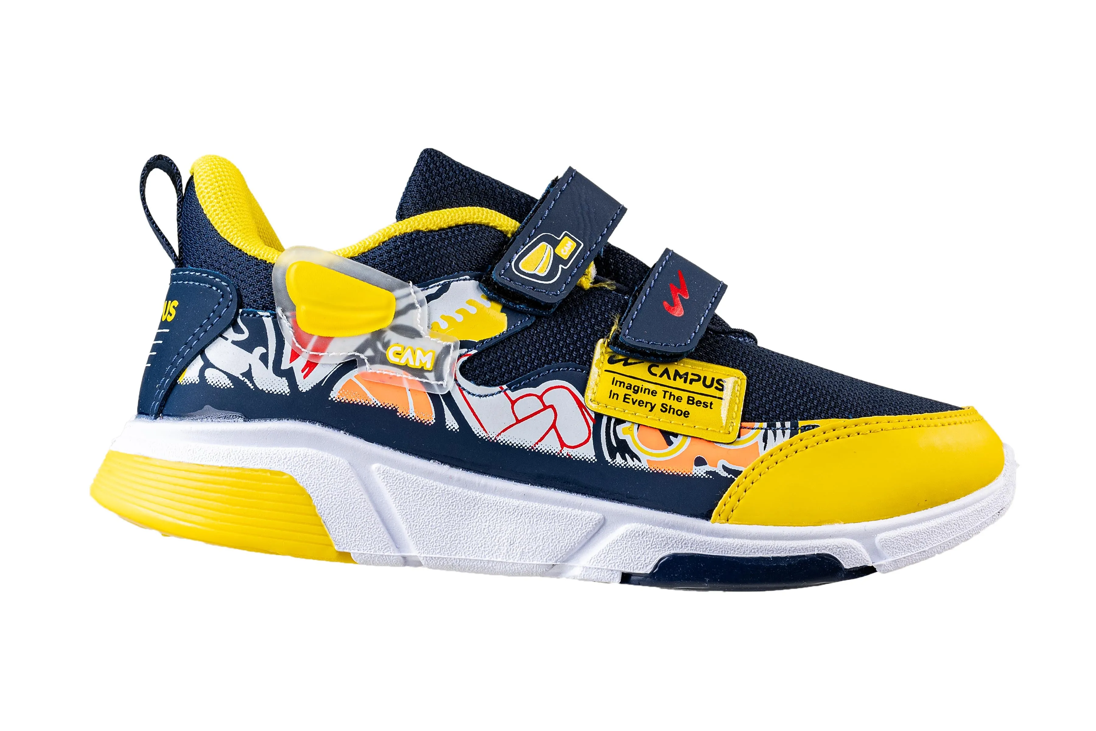Campus Children Blue / Lemon Sports Shoe