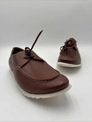 Carlos by Carlos Santana Hendrix Moccasins Men's Lace-Up Casual Shoe Size 11.5D - Very Good
