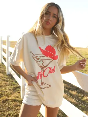 Charlie Southern Cowboy Country Club Martini Tee