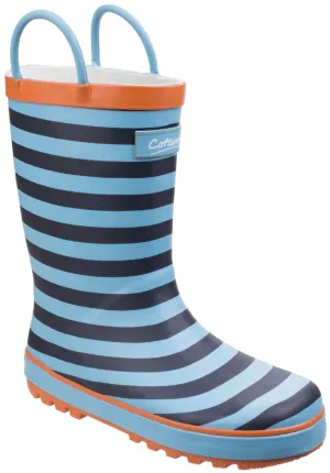 Cotswold Captain Stripy Kids Wellington Boots