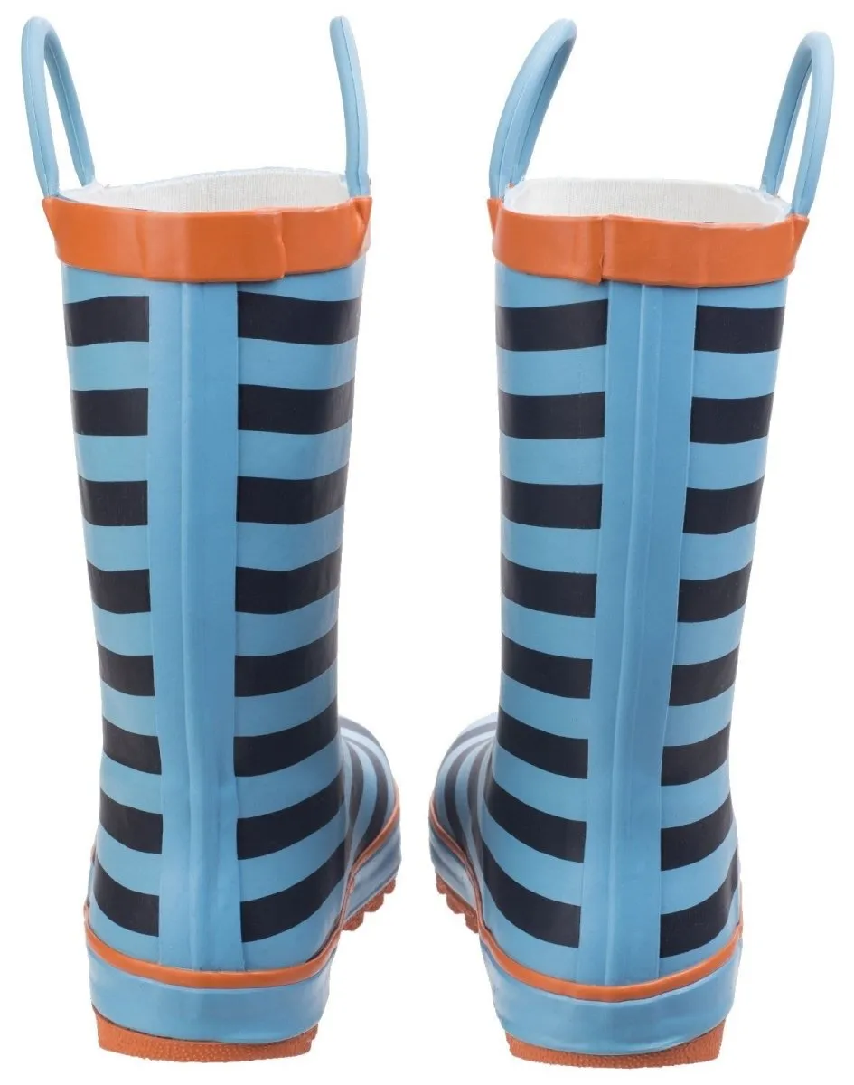 Cotswold Captain Stripy Kids Wellington Boots