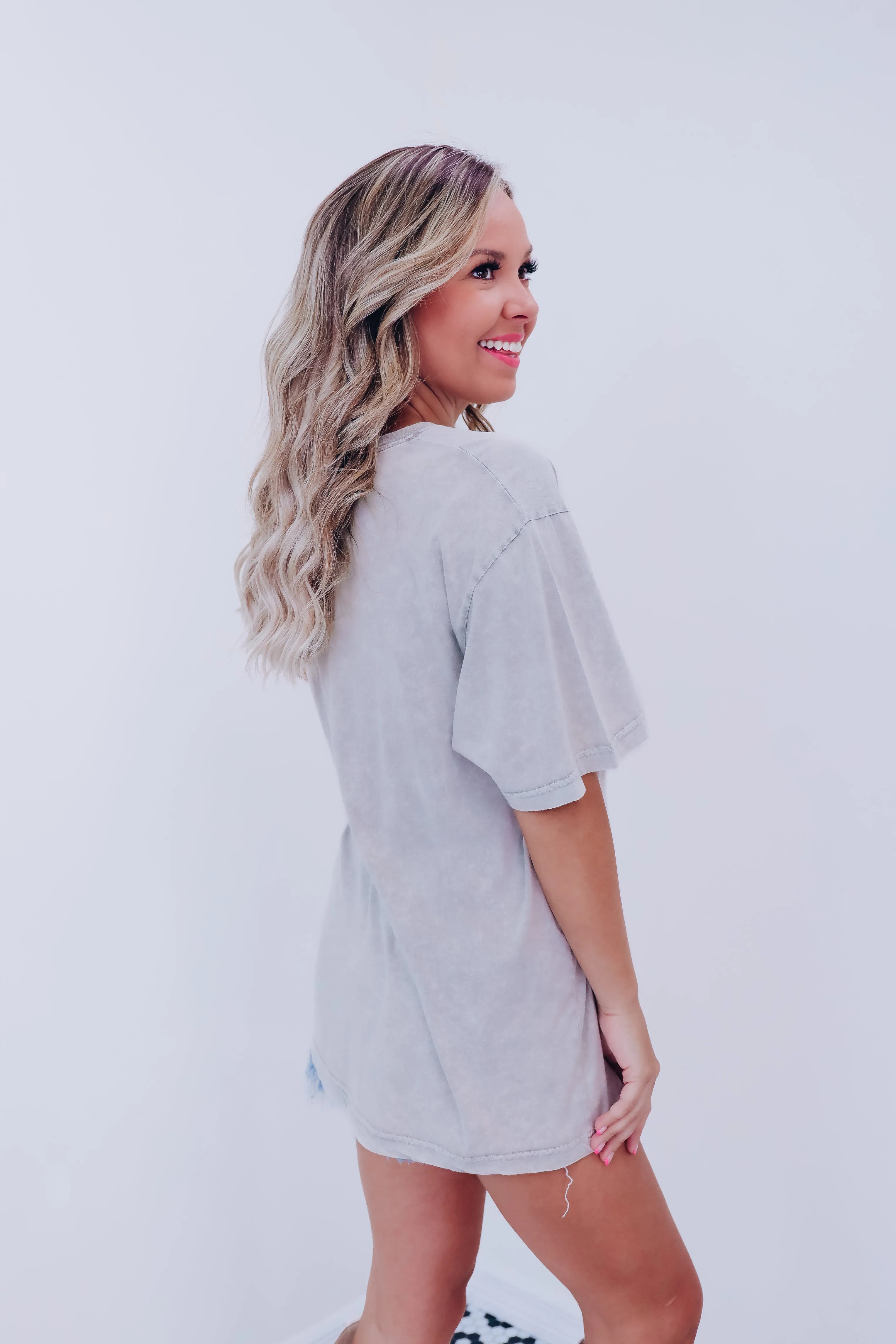 Country Star Graphic Tee - Mocha