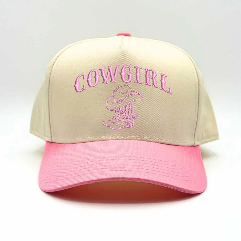 Cowgirl Boots Baseball Hat - 5 Panel Baseball Cap