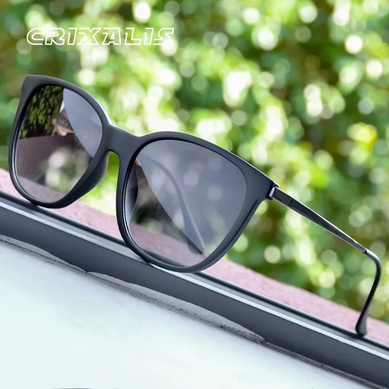 CRIXALIS Vintage Cat Eye Sunglasses