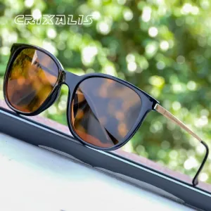 CRIXALIS Vintage Cat Eye Sunglasses