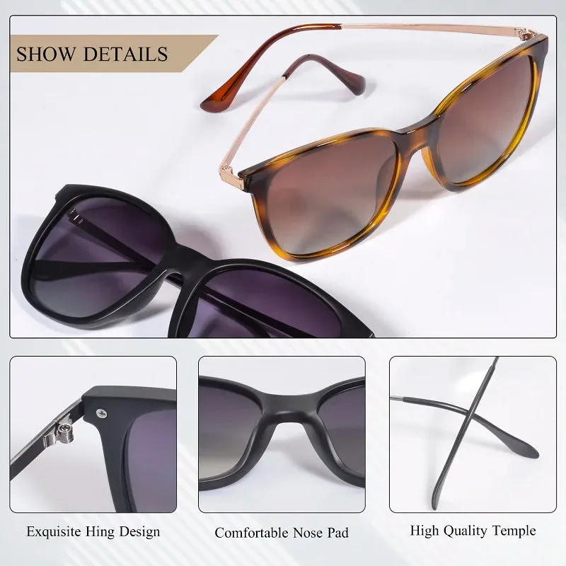 CRIXALIS Vintage Cat Eye Sunglasses