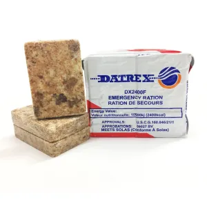 DATREX EMERGENCY FOOD RATION 2400 kcal - 30 PACK CASE