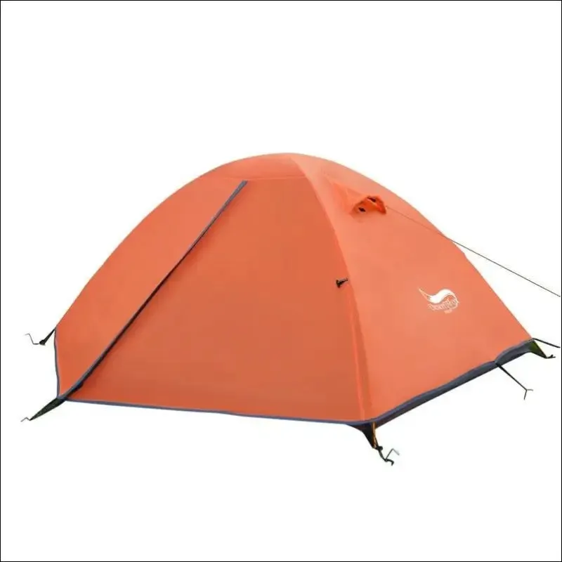 Desert fox backpacking tent 2 person aluminum pole lightweight camping tent double layer portable
