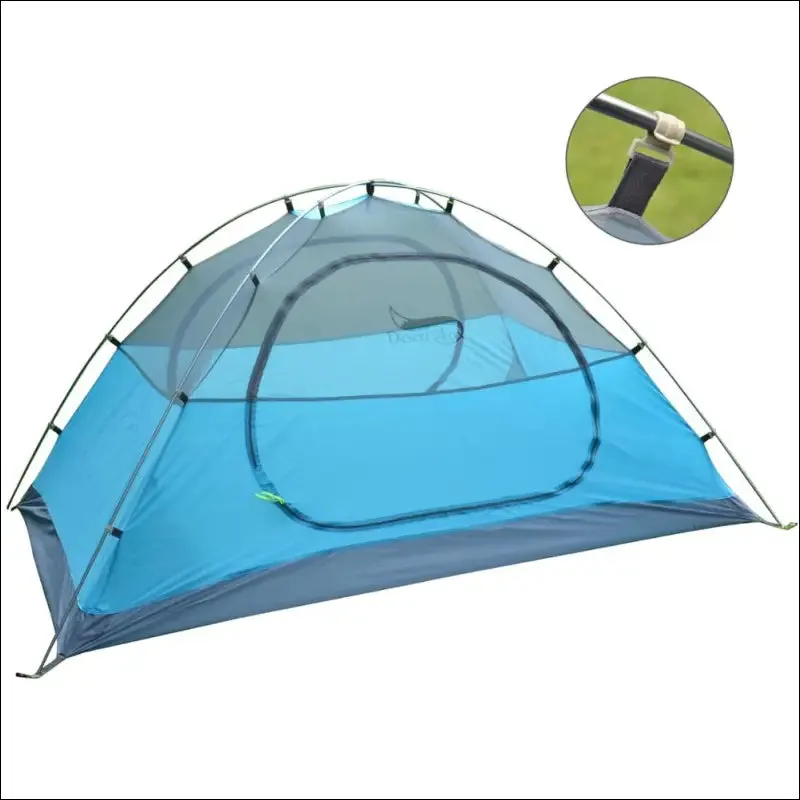 Desert&fox backpacking camping tent, lightweight 1-3 person tent double layer waterproof portable