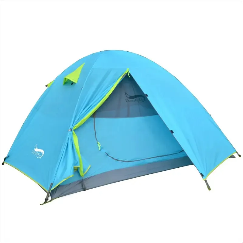 Desert&fox backpacking camping tent, lightweight 1-3 person tent double layer waterproof portable