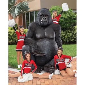 Design Toscano- Giant Male Silverback Gorilla Photo Op Statue
