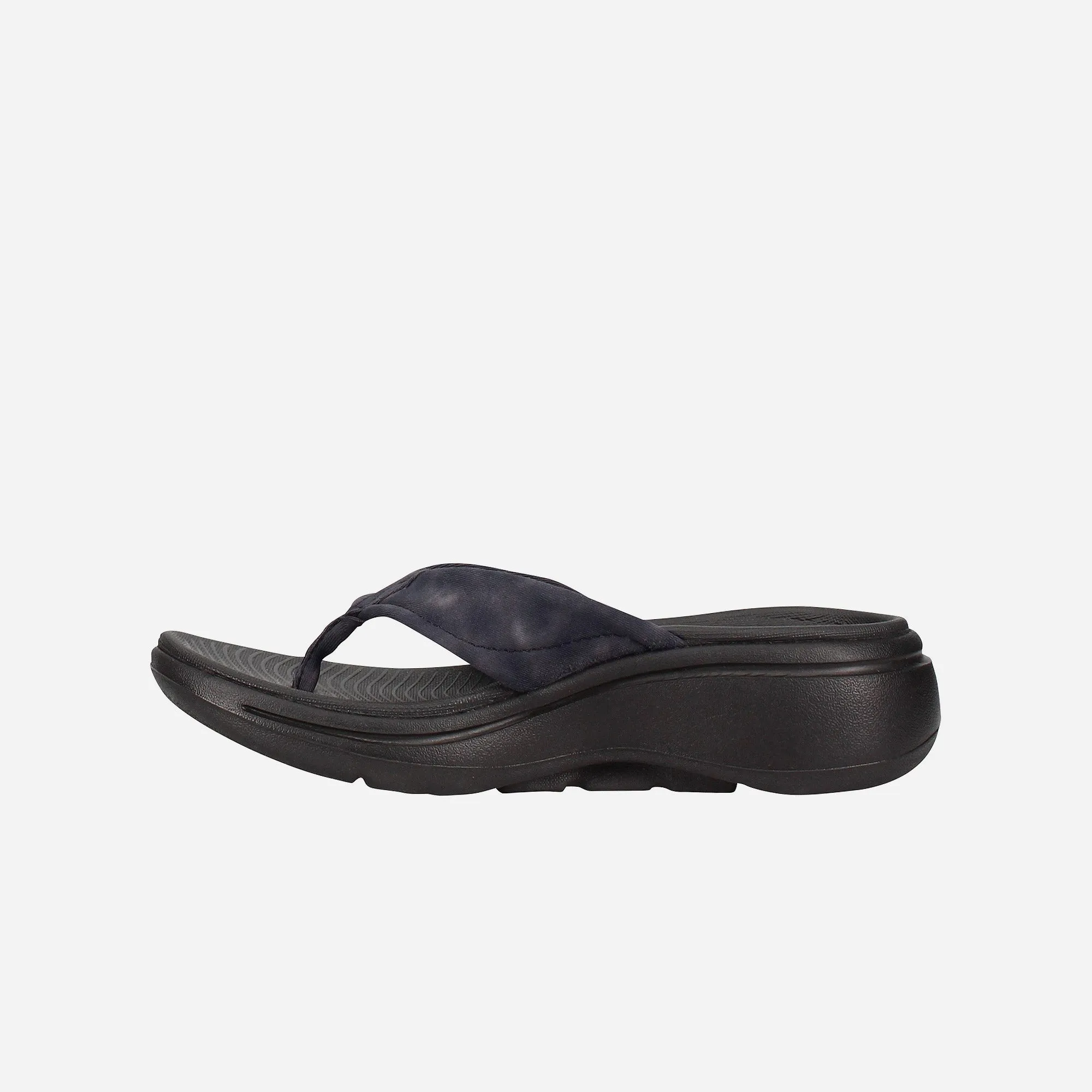 Dép Xỏ Ngón Nữ Skechers GOwalk Arch Fit - Đen