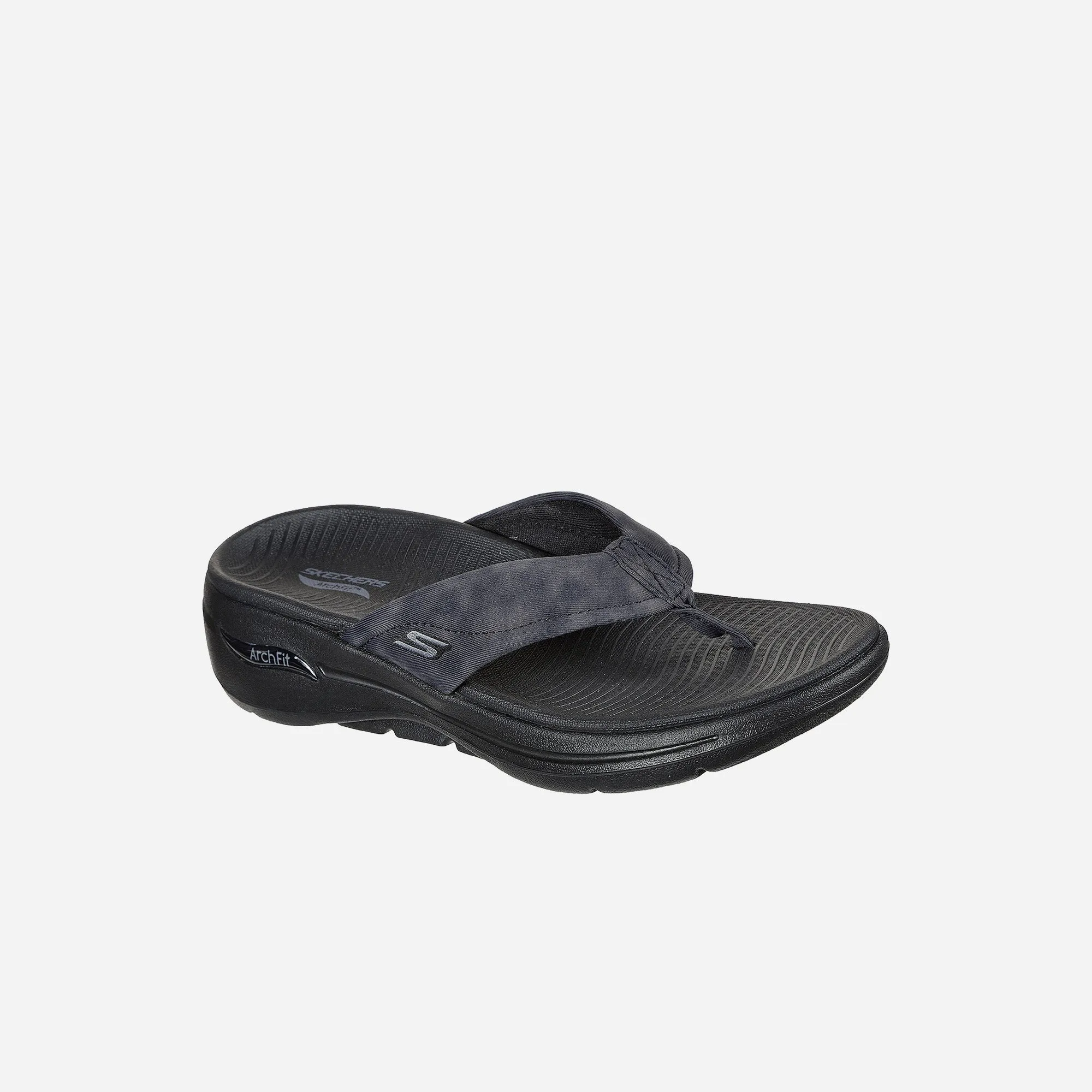 Dép Xỏ Ngón Nữ Skechers GOwalk Arch Fit - Đen