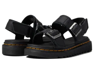 Dr. Martens Kyle (Little Kid/Big Kid) Black Stellar 12 UK (US 13 Little Kid) M