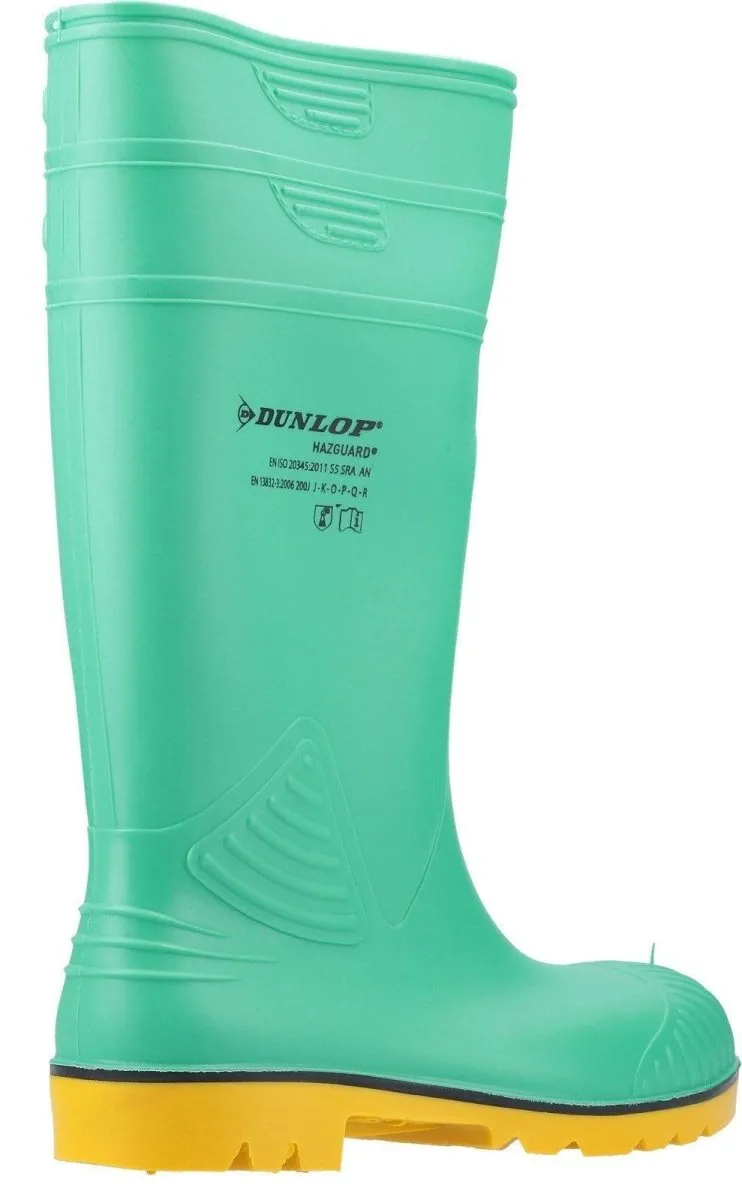 Dunlop Acifort HazGuard Mens Chemical Resistant Safety Wellington Boots