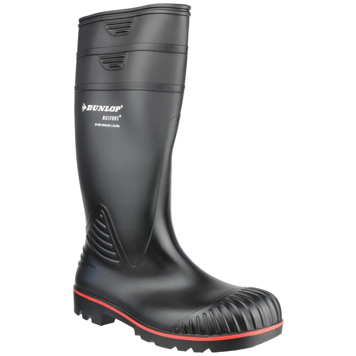 Dunlop Acifort Heavy Duty Full Safety Mens Wellington Boots