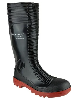 Dunlop Acifort Ribbed Full Safety Wellington Boots