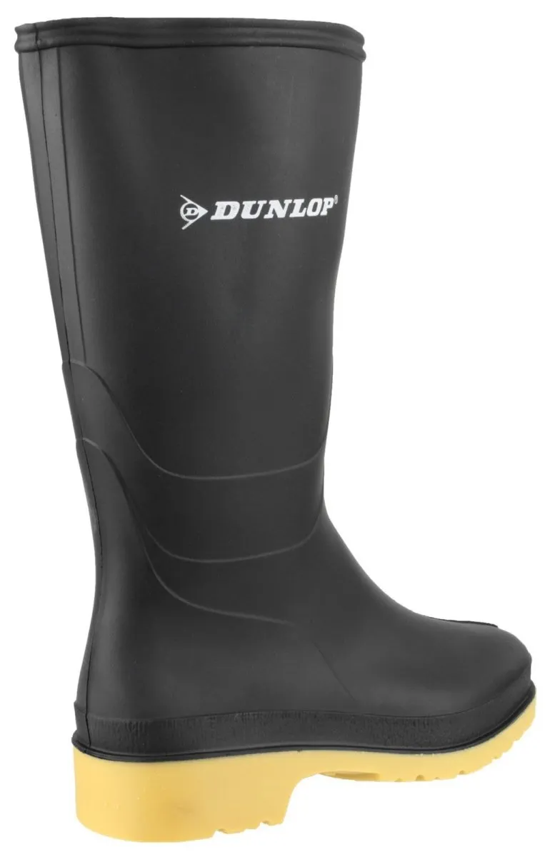 Dunlop Dull Kids Wellington Boots