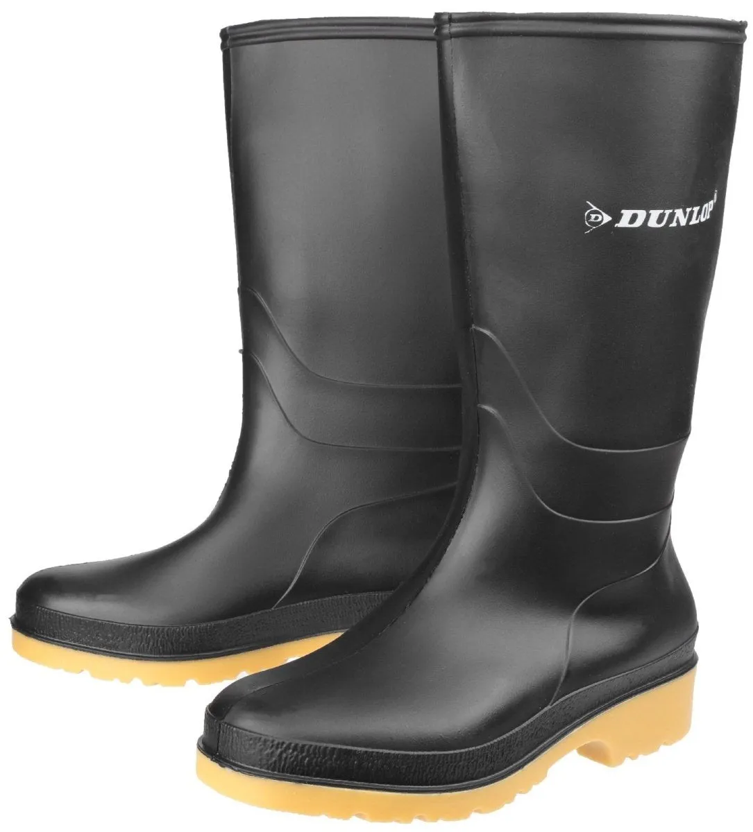 Dunlop Dull Kids Wellington Boots