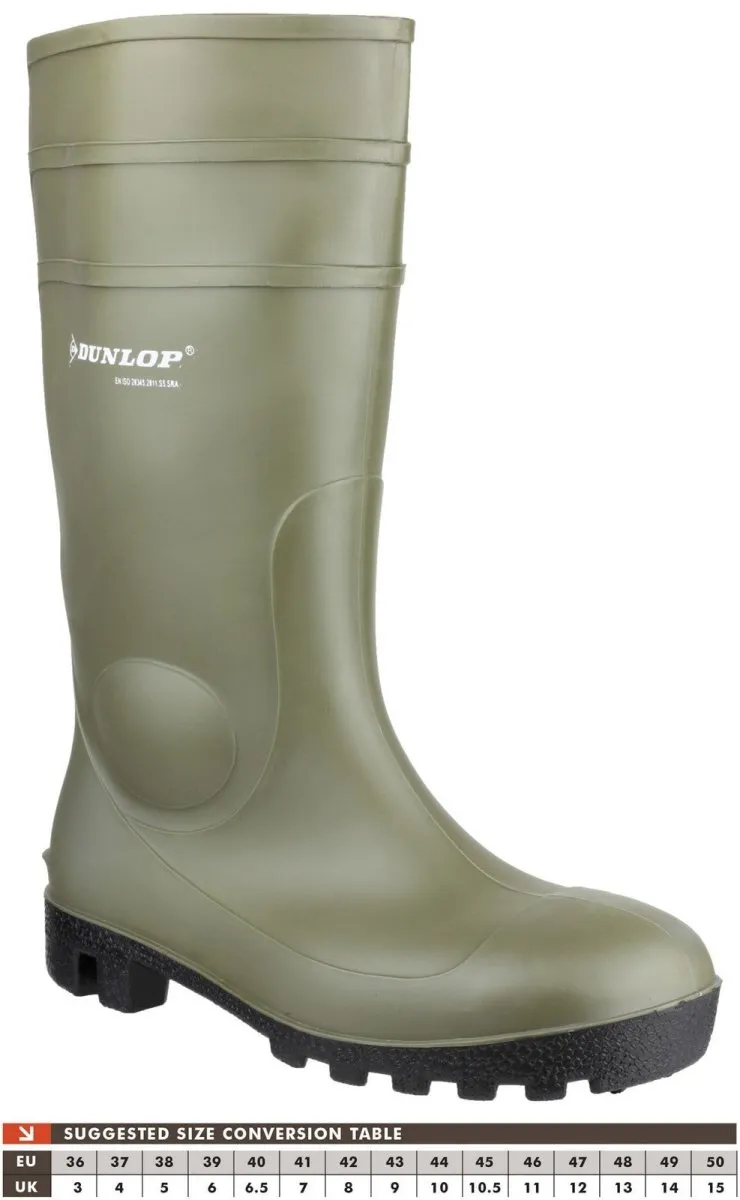 Dunlop Protomastor Full Safety Wellington Boots