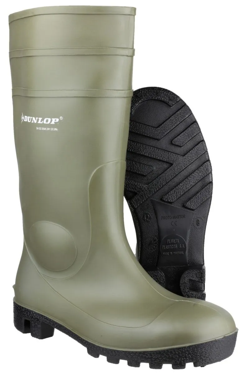 Dunlop Protomastor Full Safety Wellington Boots