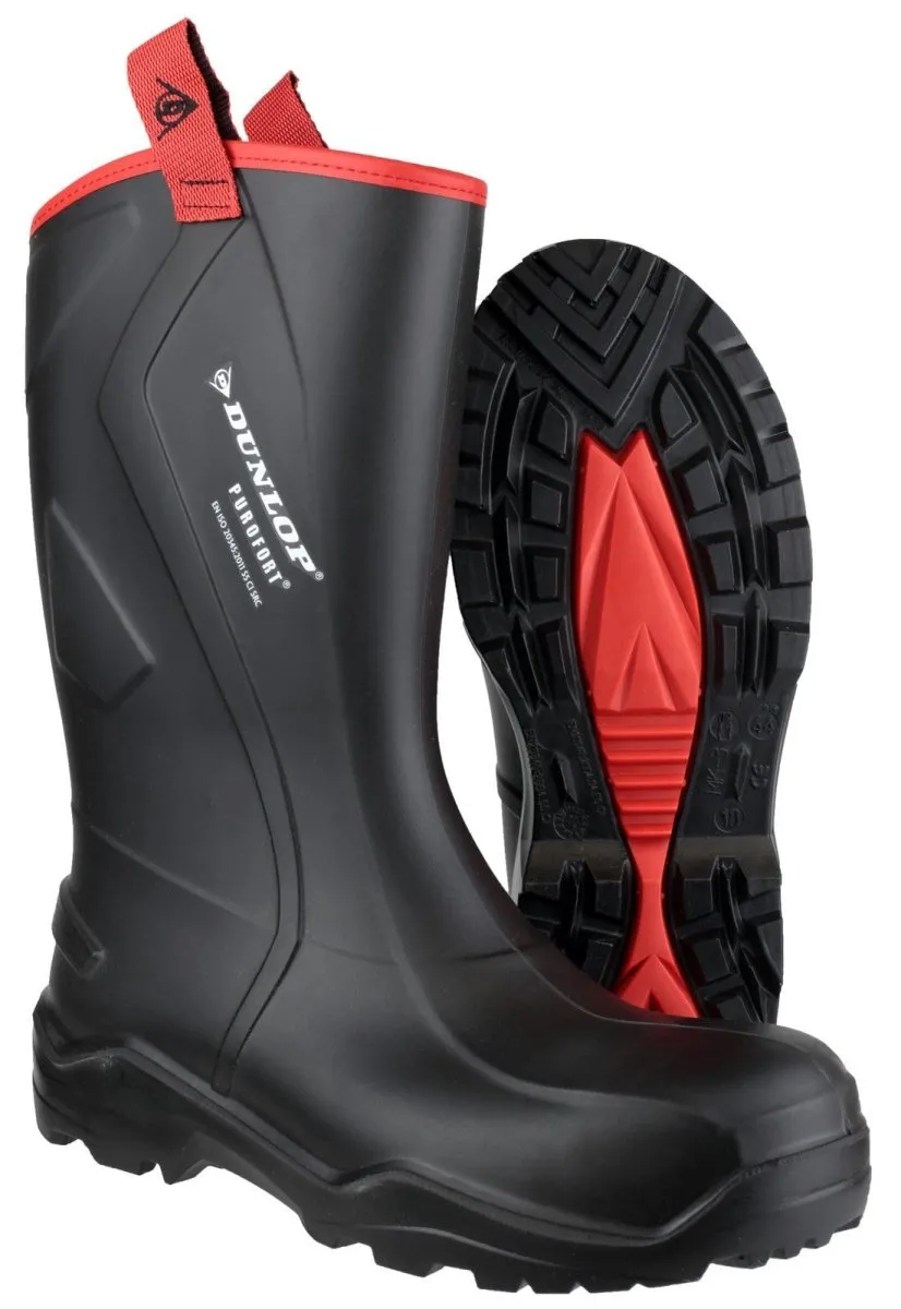 Dunlop Purofort  Rugged Full Safety Wellington Boots