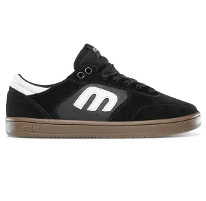 Etnies Windrow Kids Skate Shoes - Black/Gum/White